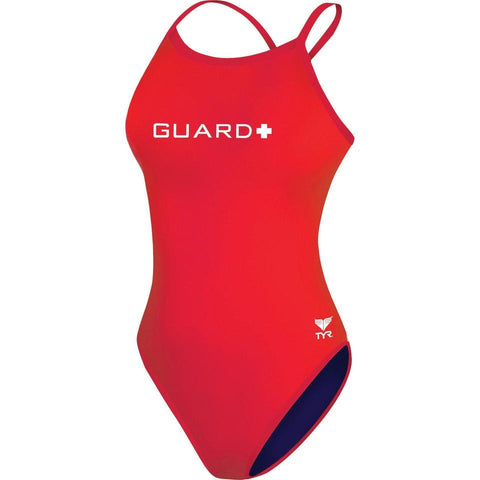 TYR Diamond Fit Guard Red